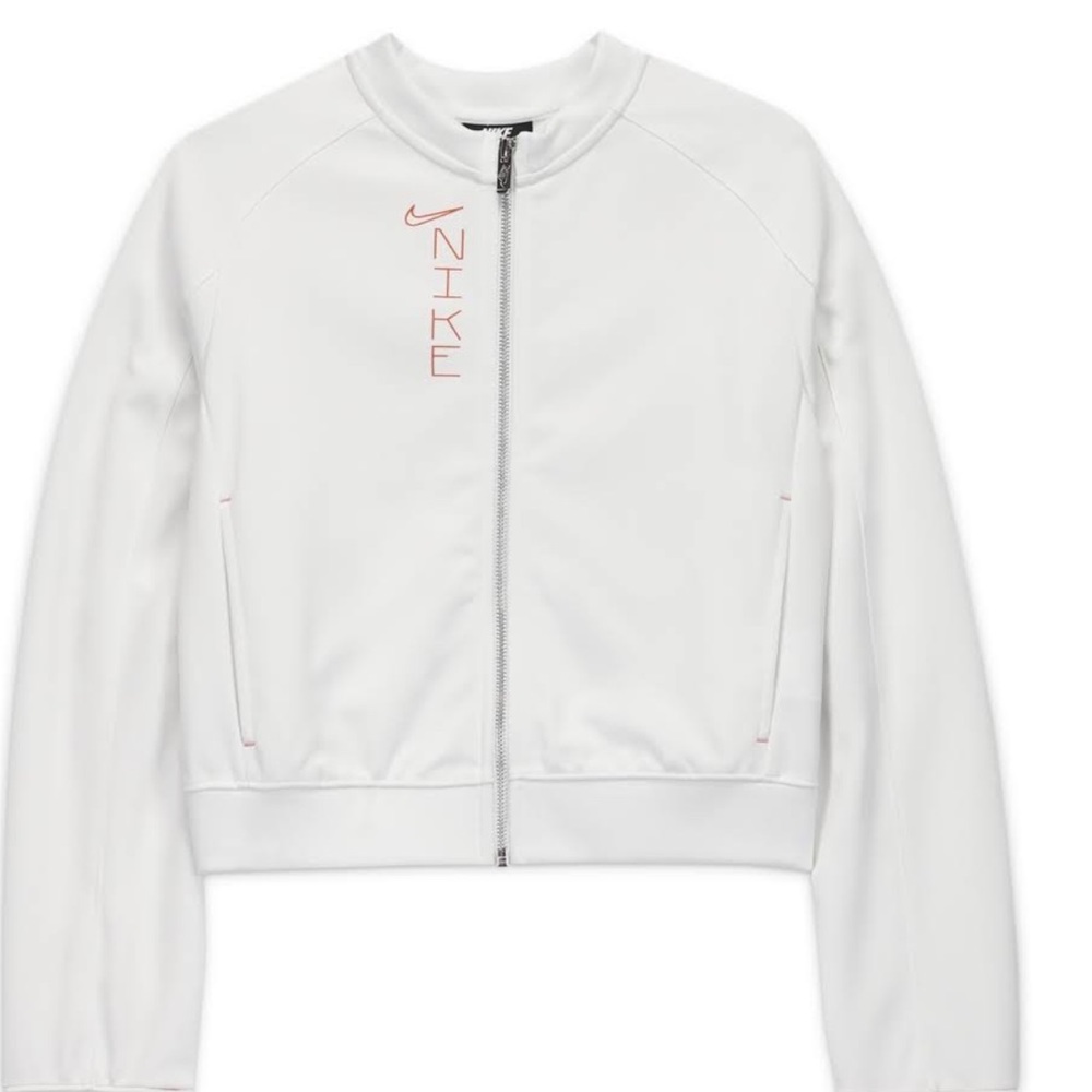 Rare Nike Sportswear Women's Jacket Size Medium (White) CZ9111-121
